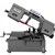 JET MBS-1014W, 10" x 14" Horizontal Mitering Bandsaw (1 or 3 Phase)