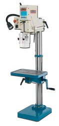 Baileigh DP-1000G, 16" Gear Head Drill Press (1.5 HP, 110V, 1 Phase)