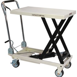 JET SLT-660F, Scissor Lift Table with 660-lb. Capacity