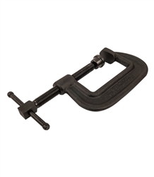 Wilton 104, 100-Series Forged C-Clamp (0" - 3-3/4 Opening , 2-3/8" Depth)