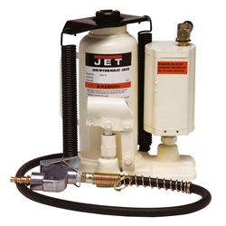 JET AHJ-20, 20-Ton Air/Hydraulic Bottle Jack
