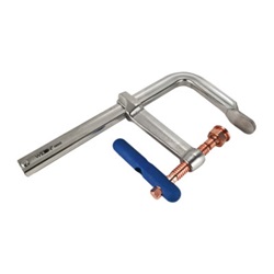 4800S-12C Heavy-Duty Copper Plated F-Clamp (18â€ Opening, 7â€ Throat, Spark-Duty)