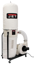 JET DC-1200VX-BK, Dust Collector w/ 30-Micron Bag Kit (1 or 3 Phase)