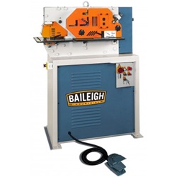Baileigh SW-44, 4-Station Hydraulic Ironworkers (1 or 3 Ph. 220V)